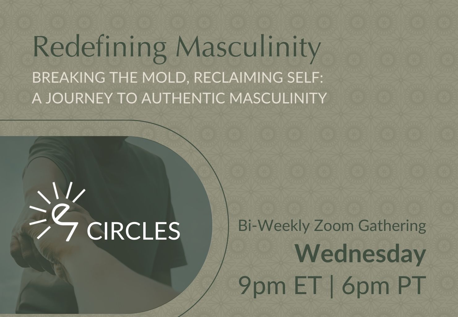 Redefining Masculinity (Wednesday)